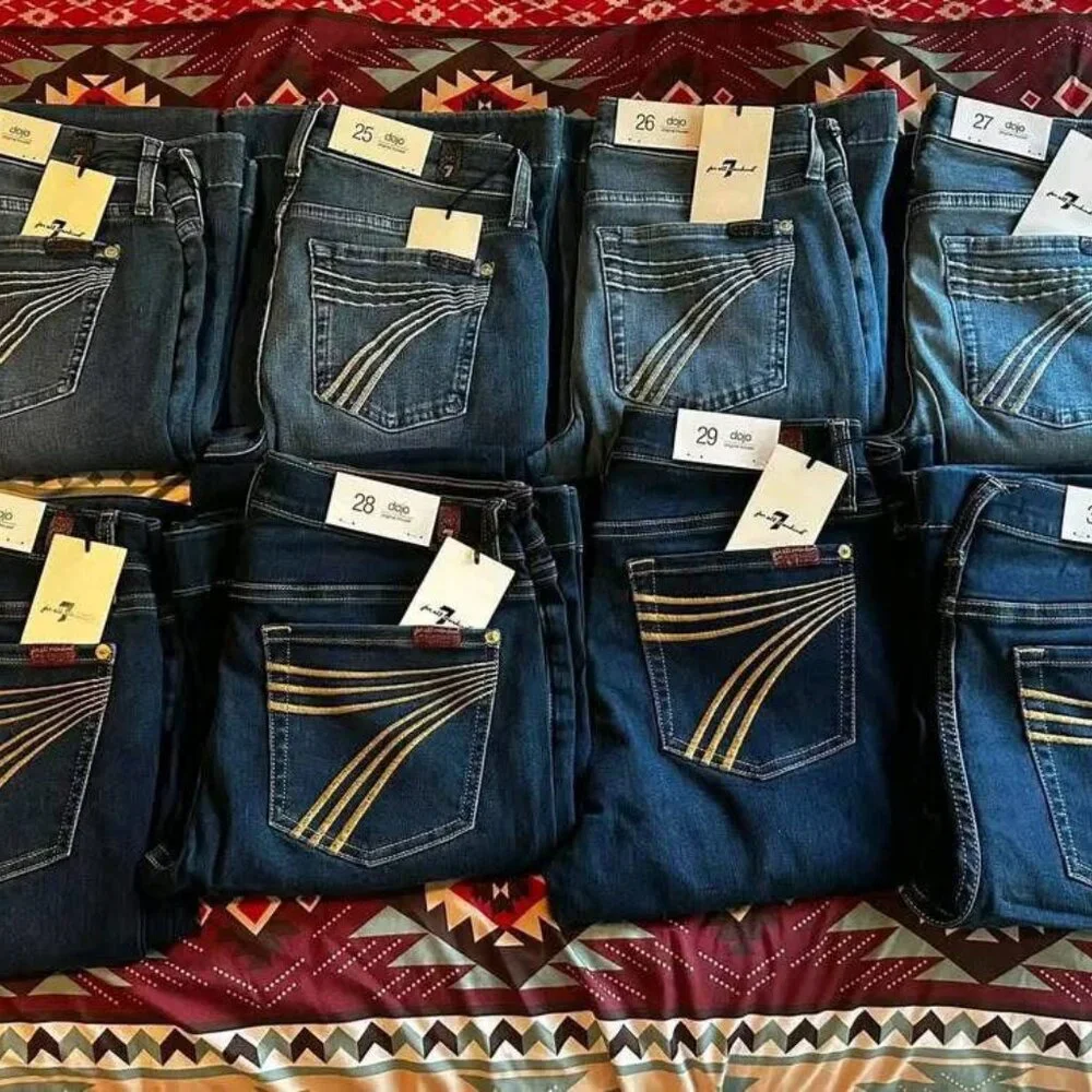 7FAMK DOJO JEANS - Picture 2 of 2